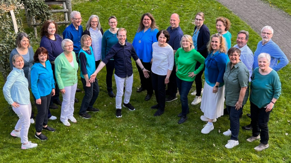 Mitglieder des Gospelchores Theesen