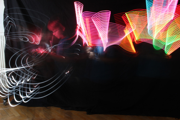 Osterferienprogramm: Lightpainting und Greenscreen