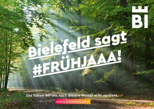 Bielefeld sagt #FRÜHJAAA!