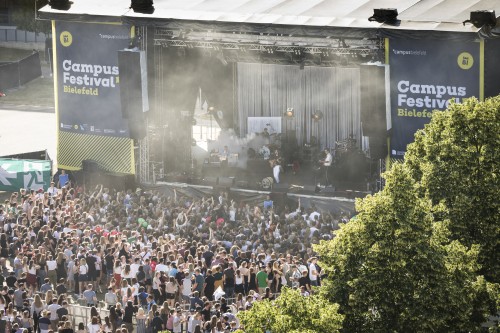 Campus Festival Bielefeld Bühne