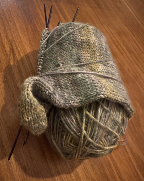 Auch Socken Stricken kann ich zeigen 