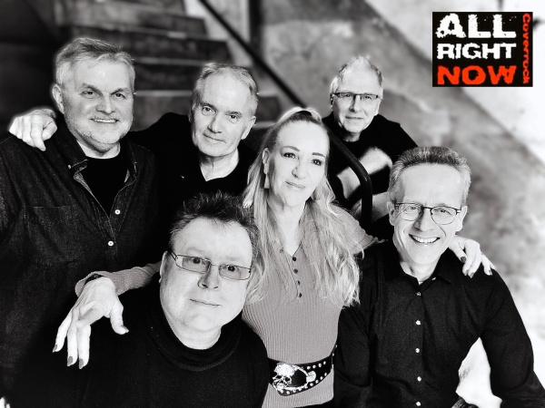 Das Bild zeigt die Mitglieder der Band all right New.