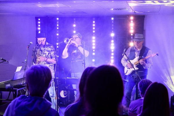 Die Beckhaus Boys bei ihrem Letzten Konzert im FZZ Baumheide