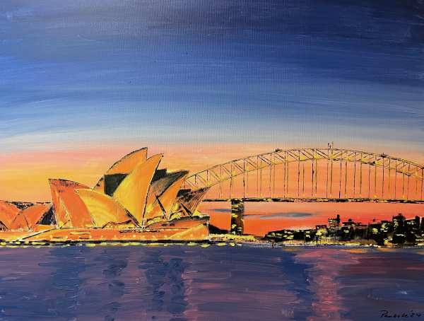 Anke Pankoke - Acryl Sydney Opera