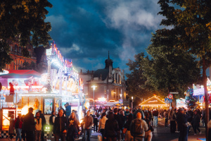 Kirmesmeile auf dem Leineweber-Markt in Bielefeld